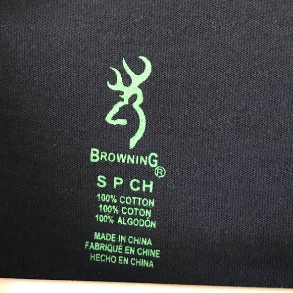 Browning Outfitters Men’s layered look long sleeve tee size small - Picture 5 of 7